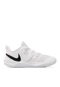 Buty halowe Nike. Kolor: biały. Model: Nike Court, Nike Zoom