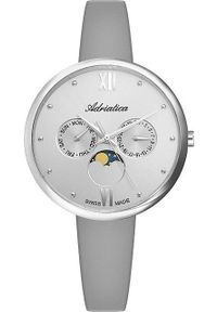 Zegarek Adriatica Zegarek damski Adriatica A3732.5G83QF szary. Kolor: szary #1