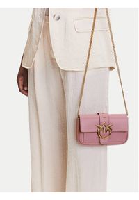 Pinko - PINKO Torebka Love One Pocket C PE 25 PCPL 100061 A0F1 Różowy. Kolor: różowy. Materiał: skórzane #4