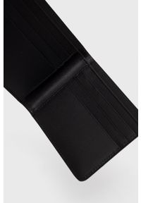 Superdry portfel skórzany męski kolor czarny. Kolor: czarny. Materiał: skóra. Wzór: gładki #6