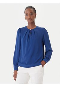 Rinascimento Bluzka CFC0127711003 Niebieski Slim Fit. Kolor: niebieski. Materiał: syntetyk #1