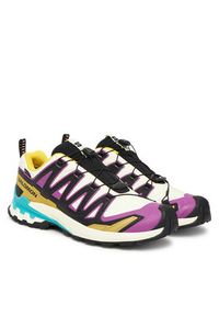 salomon - Salomon Trekkingi Xa Pro 3D V9 Gore-Tex L47881700 Żółty. Kolor: żółty. Materiał: materiał. Technologia: Gore-Tex. Sport: turystyka piesza #3