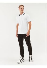 BOSS - Boss Polo 50494662 Biały Slim Fit. Typ kołnierza: polo. Kolor: biały. Materiał: bawełna #2