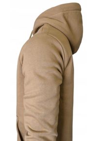 Rozpinana Bluza Męska z Kapturem - Pako Jeans - Beżowa. Typ kołnierza: kaptur. Kolor: brązowy, wielokolorowy, beżowy. Materiał: poliester, bawełna. Styl: klasyczny #6