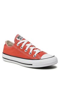 Converse Trampki Ctas Ox 172688C Pomarańczowy. Kolor: pomarańczowy. Materiał: materiał