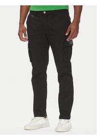 Aeronautica Militare Spodnie materiałowe 251PA1329CT2443 Czarny Regular Fit. Kolor: czarny. Materiał: bawełna
