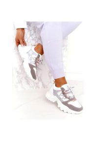 eVento - Evento Sportowe damskie sneakersy News 21SP26-3973 białe. Kolor: biały. Materiał: syntetyk, tkanina, skóra, guma. Szerokość cholewki: normalna #8