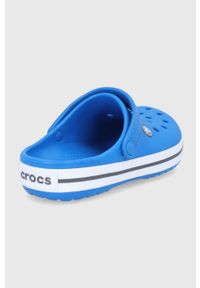 Crocs klapki CROCBAND 11016 damskie kolor niebieski. Kolor: niebieski. Materiał: materiał, guma. Wzór: gładki #5