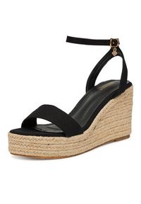 DeeZee Espadryle EA0315-2 Czarny. Kolor: czarny. Materiał: materiał #6