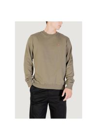 Napapijri - Bluza Mężczyzna NAPAPIJRI BALIS CREW 1. Kolor: zielony. Materiał: poliester, bawełna #1