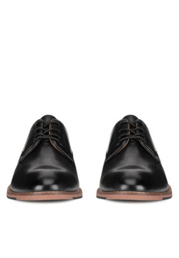 Gino Rossi Półbuty DANTE2-01 125AM Czarny. Kolor: czarny. Materiał: skóra