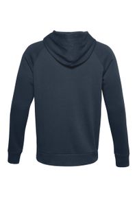 Bluza sportowa męska Under Armour Rival Fleece FZ Hoodie. Kolor: niebieski. Styl: sportowy