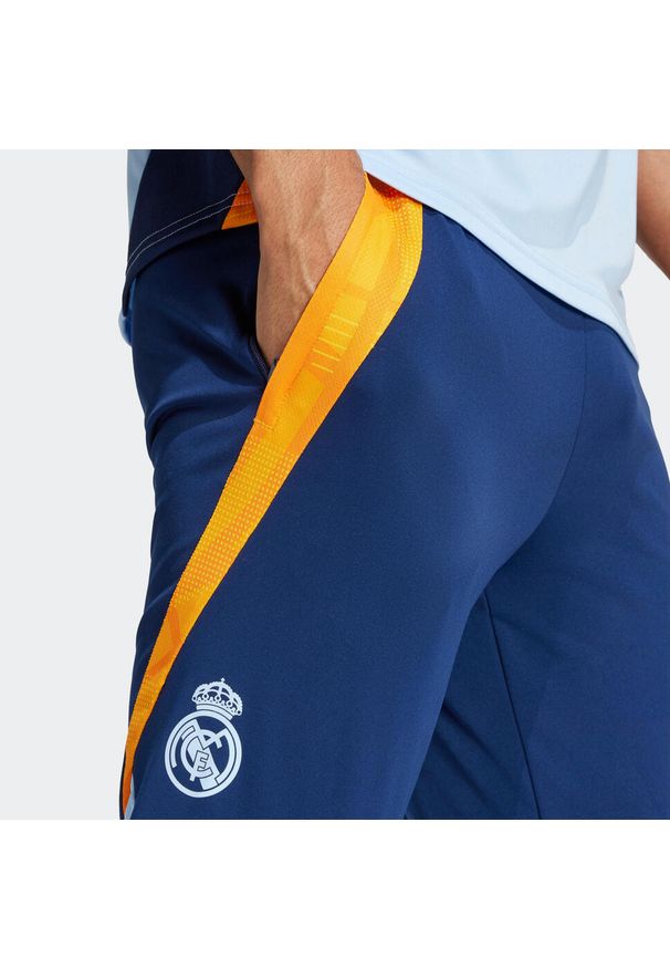 Adidas - Spodnie piłkarskie ADIDAS Real Madryt sezon 24/25. Materiał: dresówka. Sport: piłka nożna