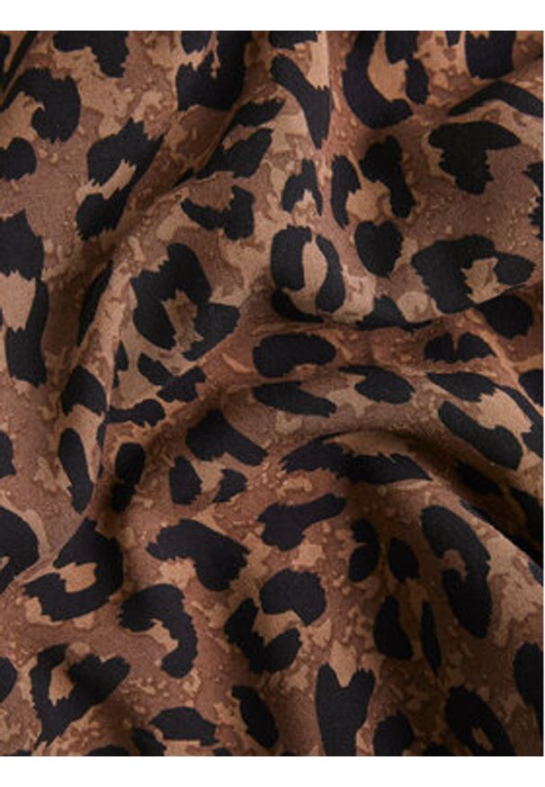 JJXX Sukienka letnia Mira 12268432 Brązowy Relaxed Fit. Kolor: brązowy. Materiał: wiskoza. Sezon: lato