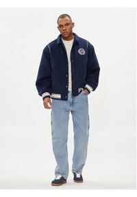 Levi's® Kurtka bomber Letterman A7246-0000 Granatowy Relaxed Fit. Kolor: niebieski. Materiał: syntetyk