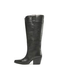 Badura Kozaki 222FW93 Czarny. Kolor: czarny. Materiał: skóra