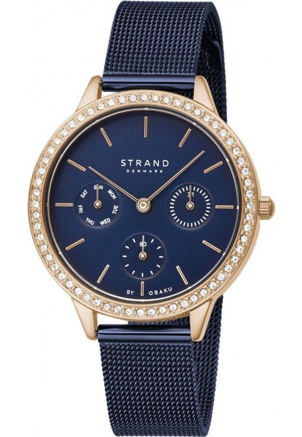Zegarek Strand Zegarek damski Strand S704LMVLML niebieski. Kolor: niebieski