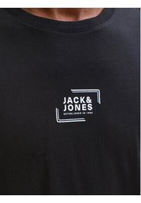 Jack & Jones T-Shirt Corp Graphic 12268415 Czarny Regular Fit. Kolor: czarny. Materiał: bawełna #7