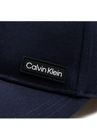 Calvin Klein Czapka z daszkiem Essential Patch Bb Cap K50K510487 Granatowy. Kolor: niebieski. Materiał: materiał #2