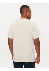 Wrangler T-Shirt Logo 112350523 Biały Regular Fit. Kolor: biały. Materiał: bawełna