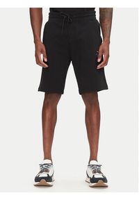 Aeronautica Militare Szorty sportowe 251BF017F459 Czarny Regular Fit. Kolor: czarny. Materiał: bawełna. Styl: sportowy #3