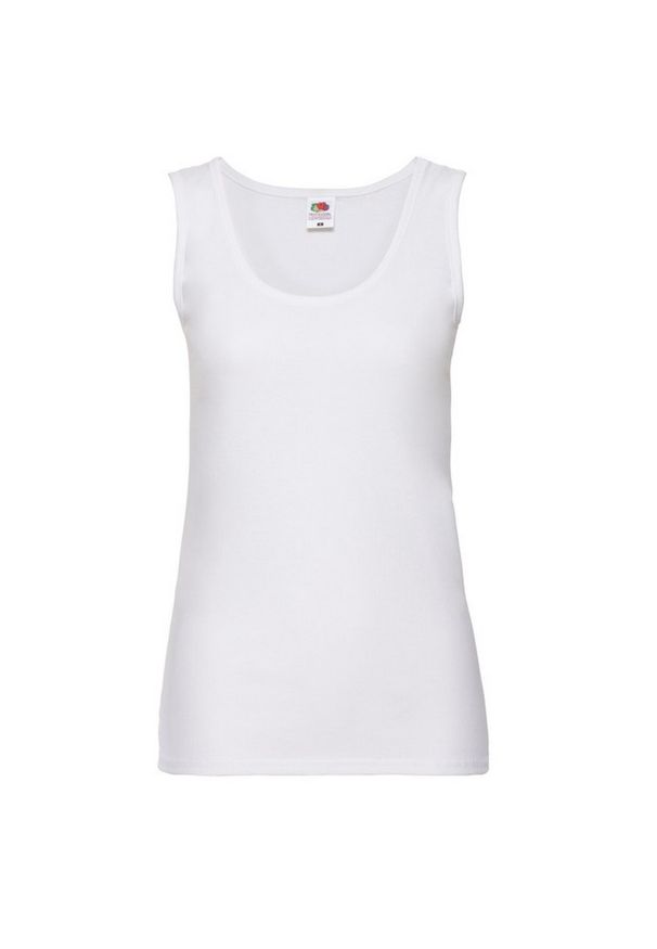 FRUIT OF THE LOOM - Kamizelka Damska Valueweight Top. Kolor: biały