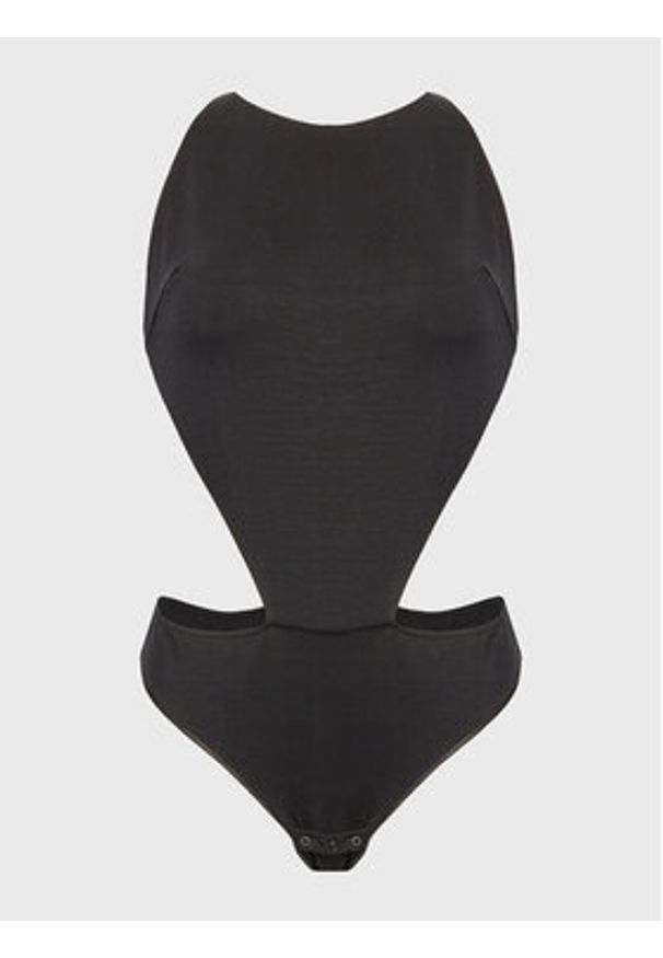 Undress Code Body Naked Instinct 536 Czarny Slim Fit. Kolor: czarny. Materiał: lyocell