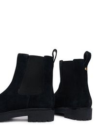 Lauren Ralph Lauren - LAUREN RALPH LAUREN Sztyblety Allyson 802974477003 Czarny. Kolor: czarny. Materiał: zamsz, skóra #6