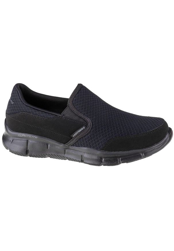 skechers - Buty do chodzenia męskie Skechers Equalizer Persistent. Zapięcie: bez zapięcia. Kolor: wielokolorowy, czarny. Materiał: materiał, syntetyk, tkanina. Szerokość cholewki: normalna. Sport: turystyka piesza