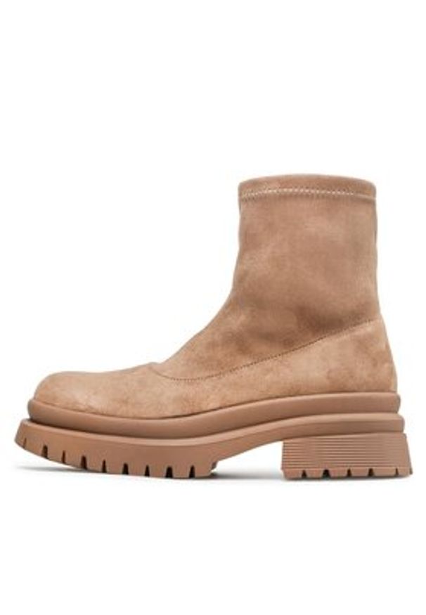 Jenny Fairy Botki WS5795-08 Brązowy. Kolor: brązowy. Materiał: materiał