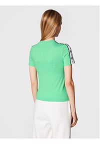 Chiara Ferragni T-Shirt 73CBHT13 Zielony Slim Fit. Kolor: zielony. Materiał: bawełna #3