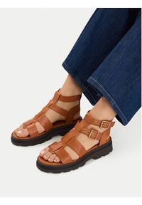 Clarks Sandały Orinoco3 Cove 26186088 Brązowy. Kolor: brązowy. Materiał: skóra #7