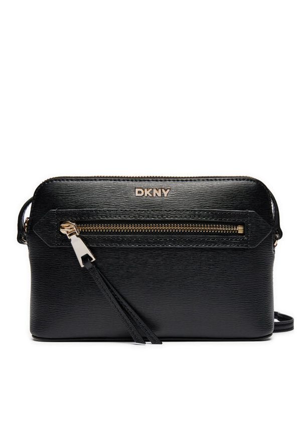 DKNY Torebka R42EKE17 Czarny. Kolor: czarny. Materiał: skórzane