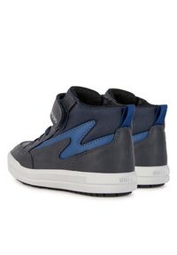 Geox Sneakersy J Arzach Boy J364AF 0MEFU C0700 D Granatowy. Kolor: niebieski. Materiał: skóra #5
