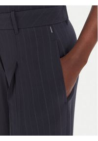 BOSS Spodnie palazzo Tiana4 50548479 Granatowy Regular Fit. Kolor: niebieski. Materiał: wiskoza #5