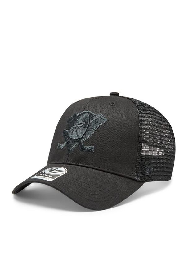 47 Brand Czapka z daszkiem NHL Anaheim Ducks Branson '47 MVP H-BRANS25CTP-BKG Czarny. Kolor: czarny. Materiał: materiał
