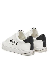 DKNY Sneakersy Alaire K2435318 Biały. Kolor: biały. Materiał: skóra #5