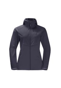 Kurtka softshellowa damska Jack Wolfskin Go Hike Softshell. Kolor: szary. Materiał: softshell