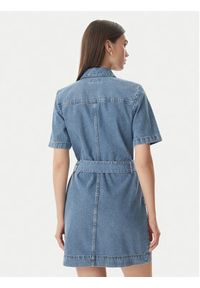 Calvin Klein Jeans Sukienka jeansowa LV047G738G Niebieski Slim Fit. Kolor: niebieski. Materiał: bawełna #3