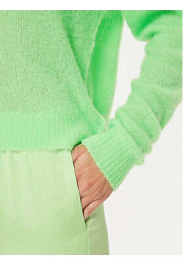 AMERICAN VINTAGE - American Vintage Sweter Zakday ZAK18BE24 Zielony Regular Fit. Kolor: zielony. Materiał: wełna. Styl: vintage