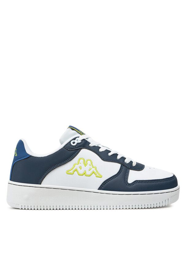 Kappa Sneakersy Logo Maserta 32193CW Biały. Kolor: biały. Materiał: skóra