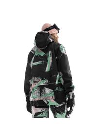 SIROKO - Kurtka snowboardowa damska W1-W Crest. Kolor: wielokolorowy. Materiał: softshell, materiał. Sport: snowboard