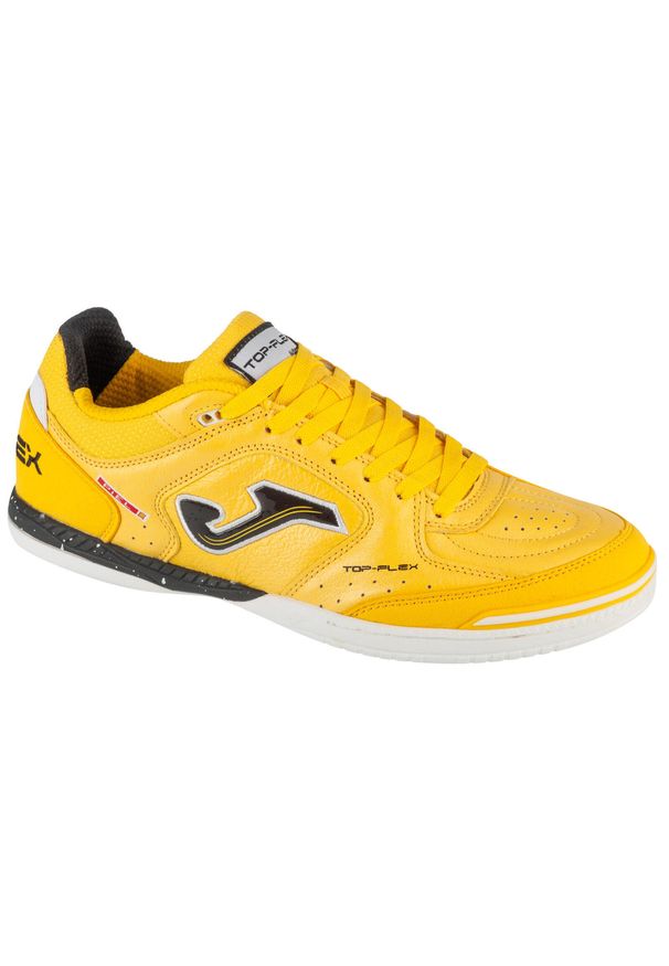 Joma - Buty halowe do piłki nożnej męskie, Top Flex 25 TOPS IN. Kolor: żółty. Sport: piłka nożna