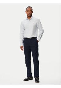 TOMMY HILFIGER - Tommy Hilfiger Koszula MW0MW43747 Niebieski jasny Regular Fit. Kolor: niebieski. Materiał: bawełna #3