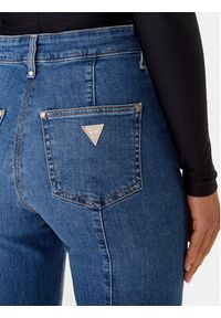 Guess Jeansy W5GA0P D5Q01 Niebieski Wide Leg. Kolor: niebieski