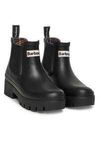 Barbour Kalosze Halton LRF0100BK11 Czarny. Kolor: czarny. Materiał: guma #4