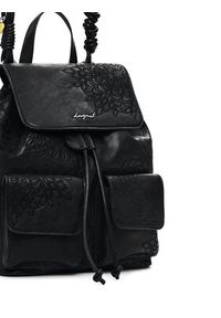 Desigual Plecak 26SAKP35 Czarny. Kolor: czarny. Materiał: materiał #6