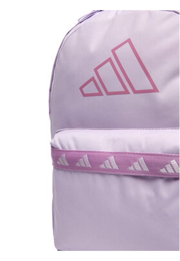 Adidas - adidas Plecak adidas Classic Tape JX9076 Fioletowy. Kolor: fioletowy. Materiał: materiał