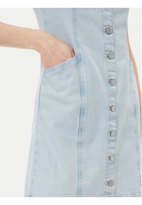Levi's® Sukienka jeansowa Vianna Vest 001WL-0000 Błękitny Regular Fit. Kolor: niebieski. Materiał: bawełna