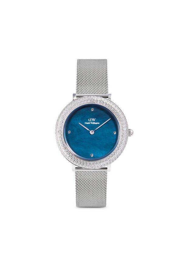 Daniel Wellington Zegarek Crystalline Bezel 3 DW00100825 Srebrny. Kolor: srebrny